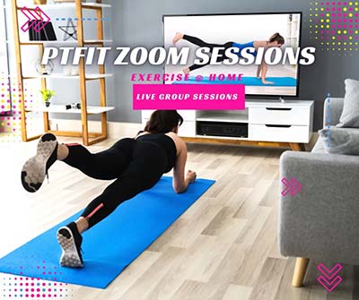 PT Zoom Sessions with a personal training at home